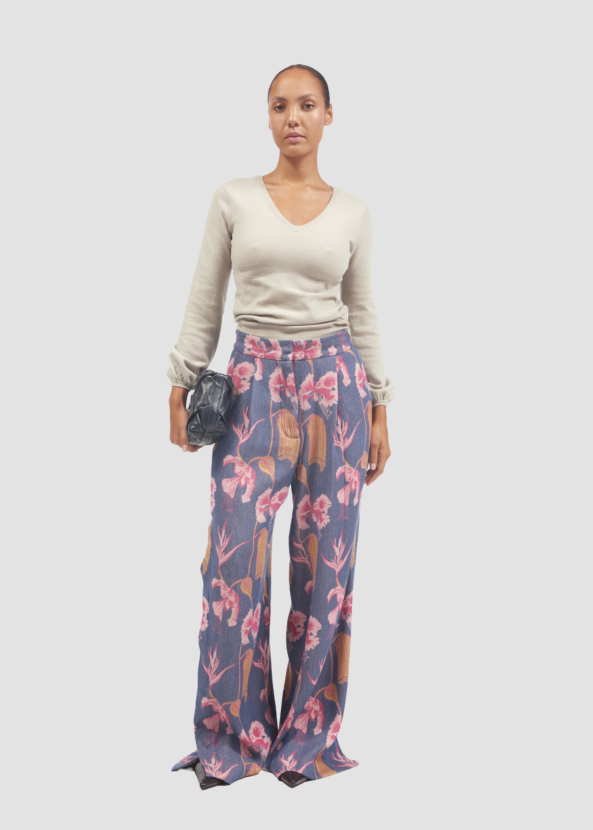 Heliconia | Wool & Cashmere Trousers