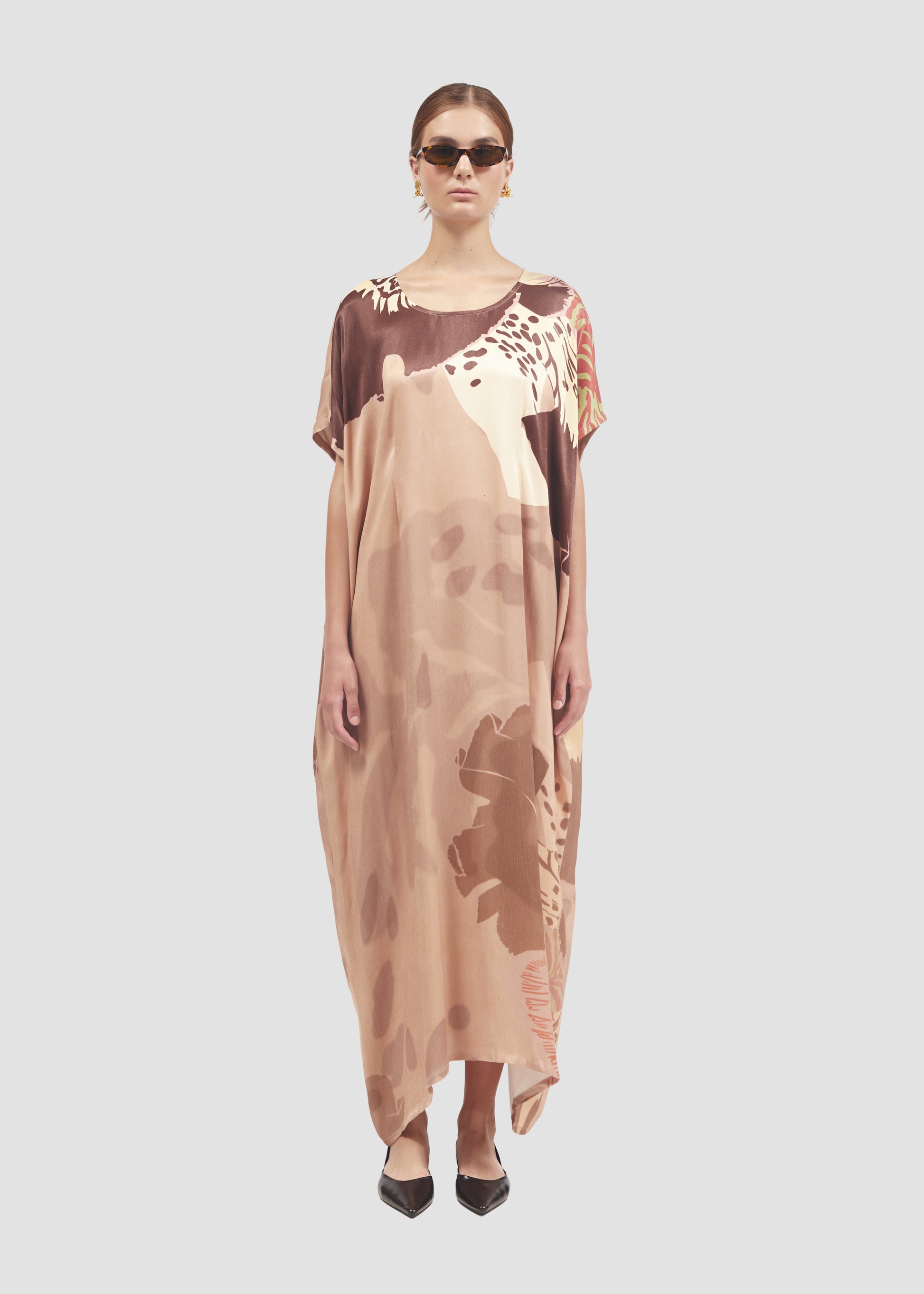 Dowiana | Orange Fiber Kaftan