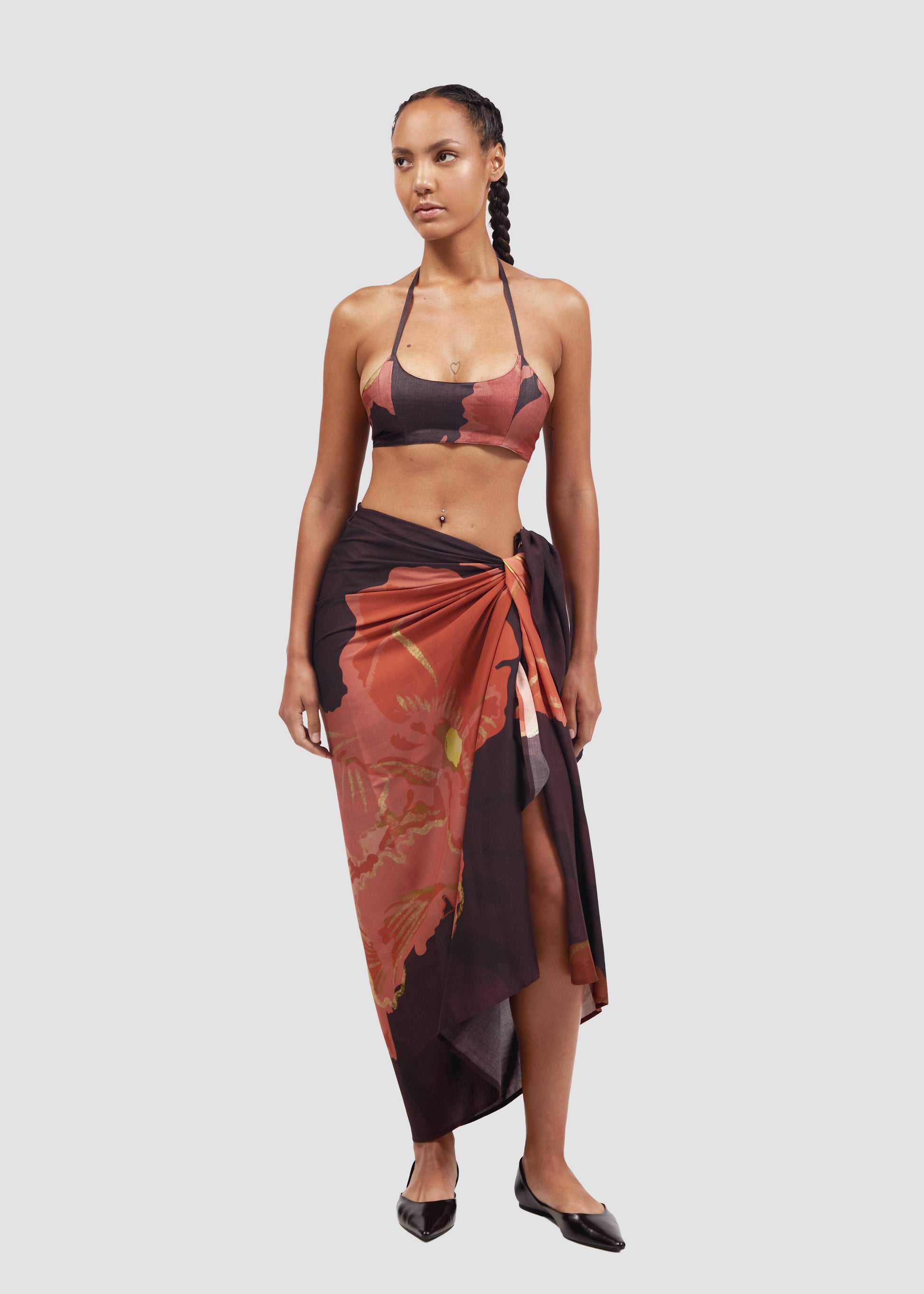 Muscifera | Silk Crop Top