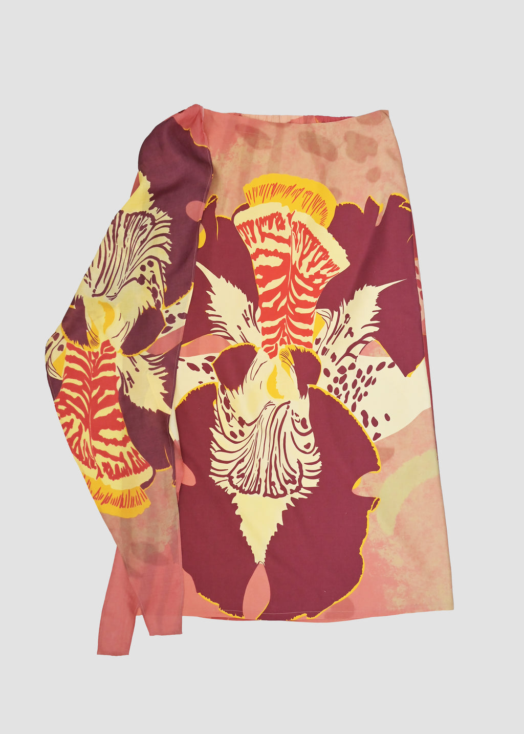 Nodosa | Silk Maxi Pareo-Style Skirt