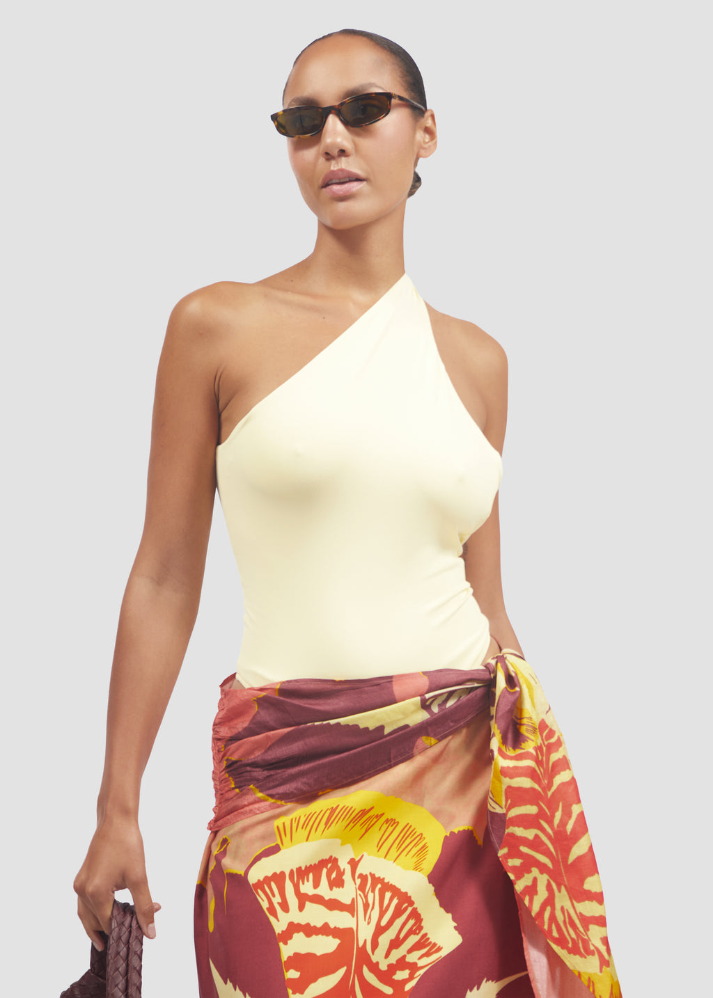 Nodosa | Silk Maxi Pareo-Style Skirt