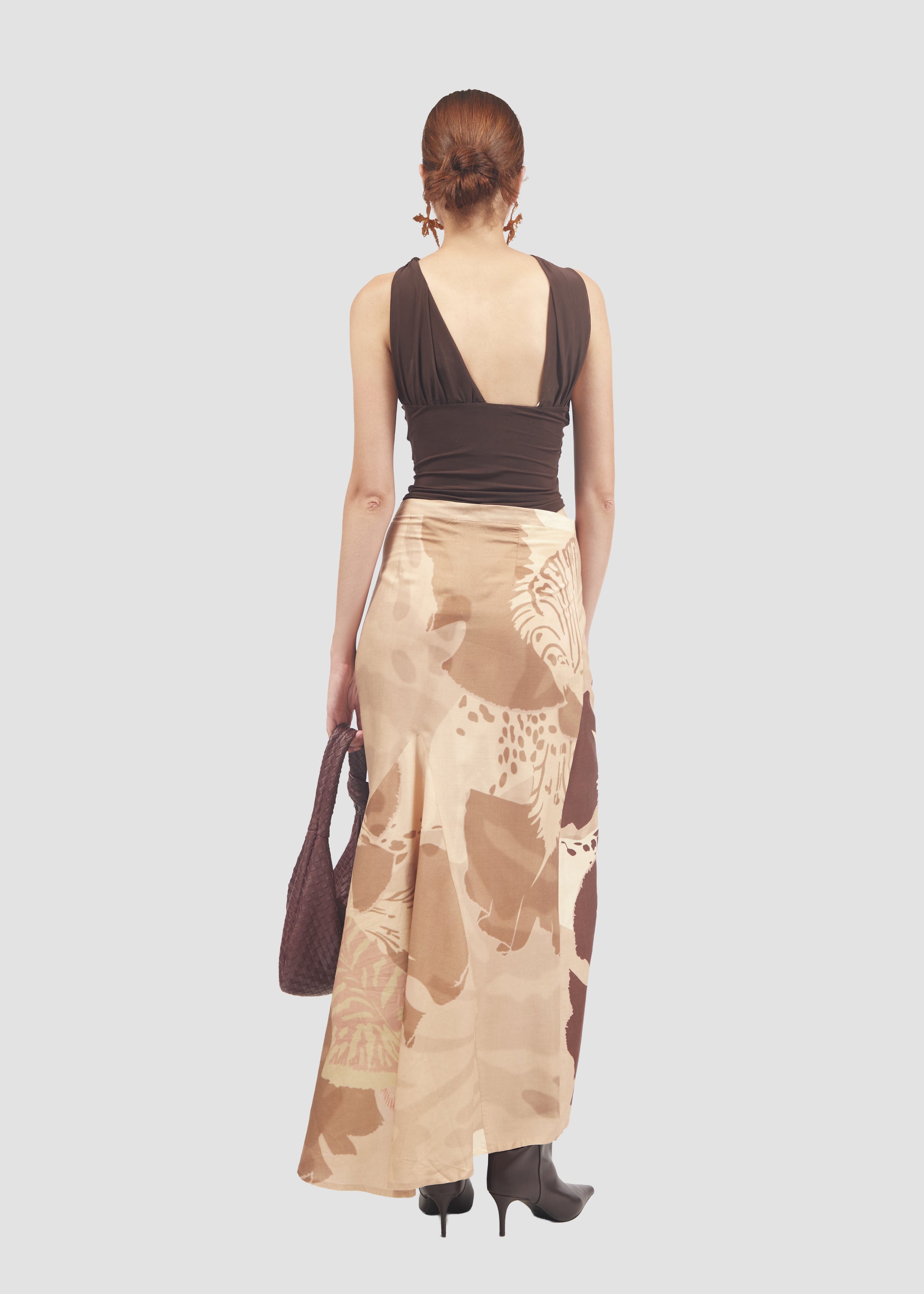 Dowiana | Silk Maxi Skirt