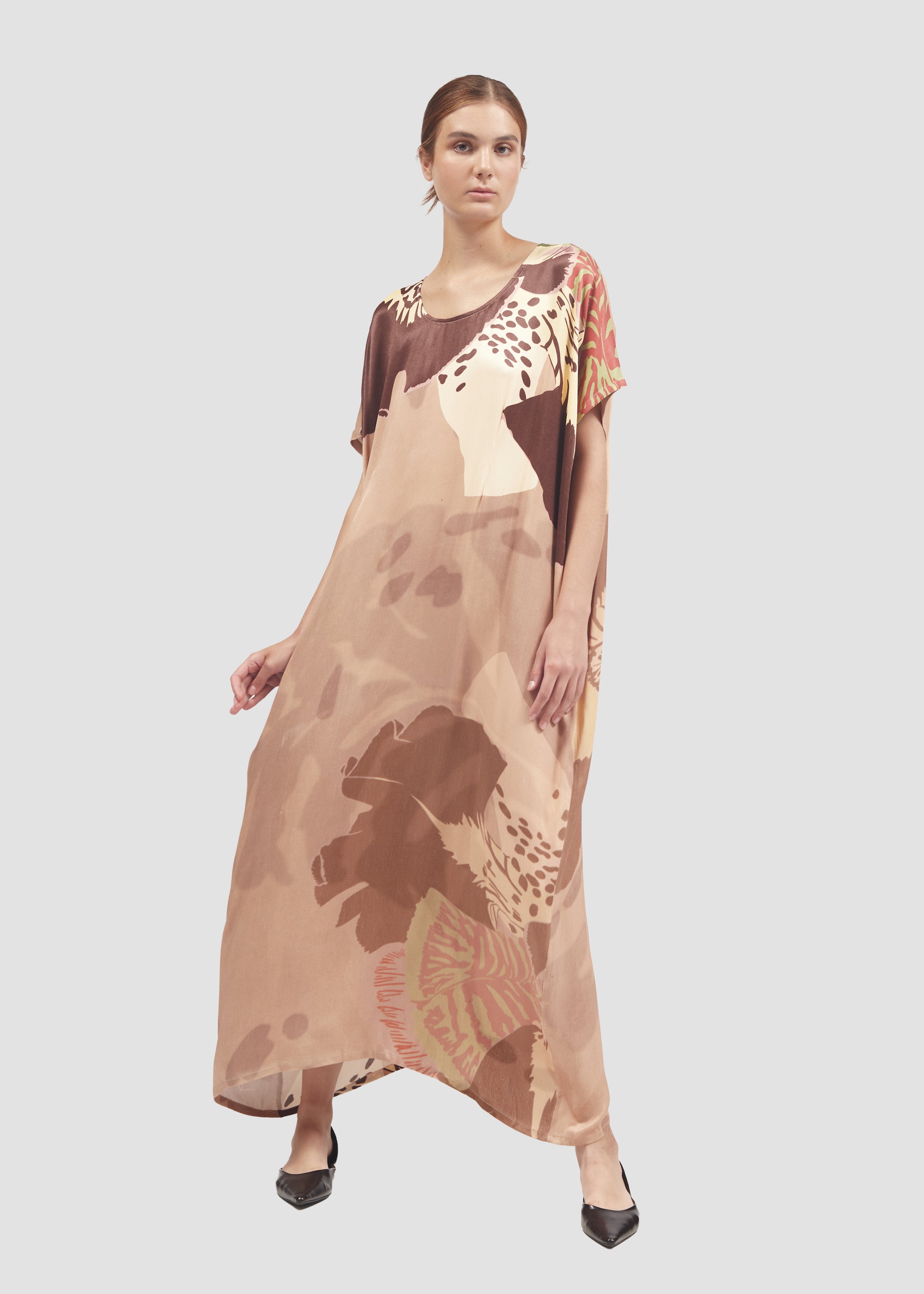 Dowiana | Orange Fiber Kaftan