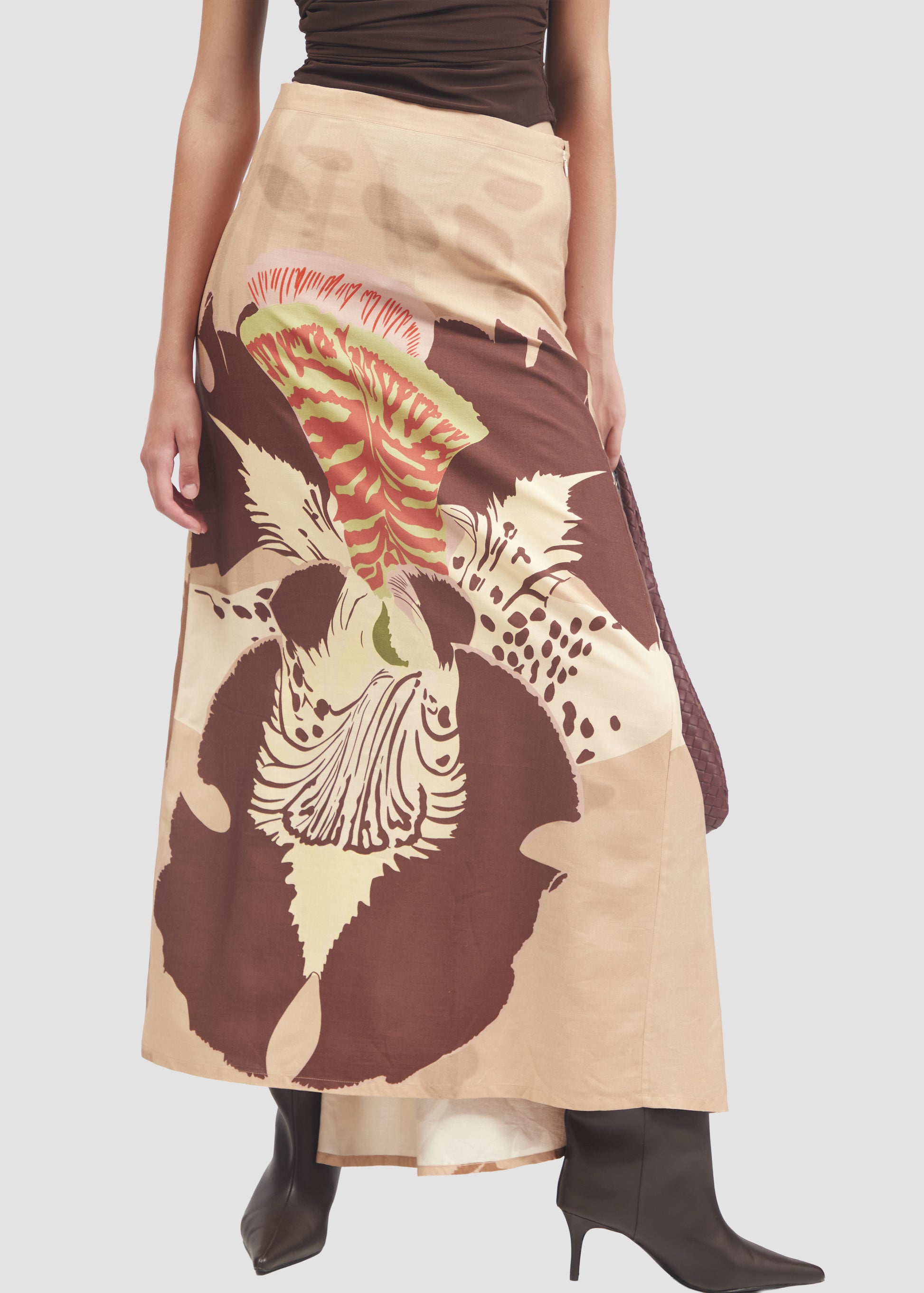 Dowiana | Silk Maxi Skirt