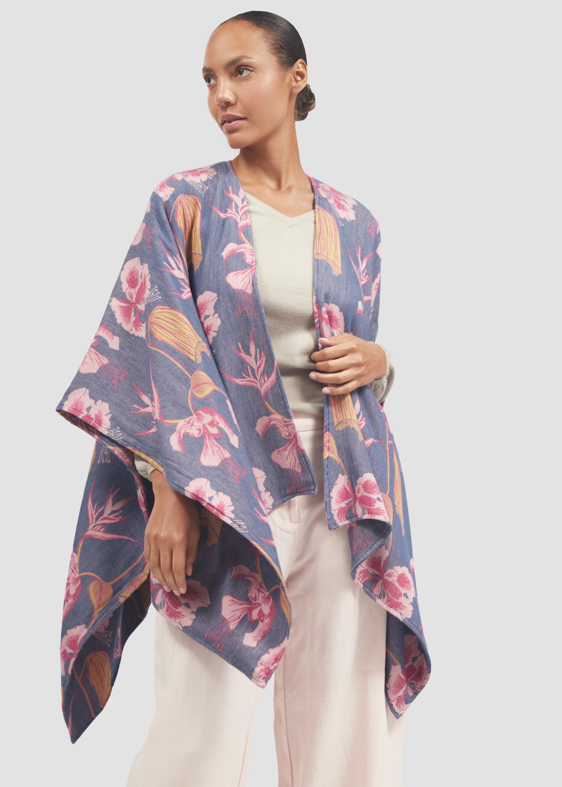 Heliconia | Wool & Cashmere Shawl