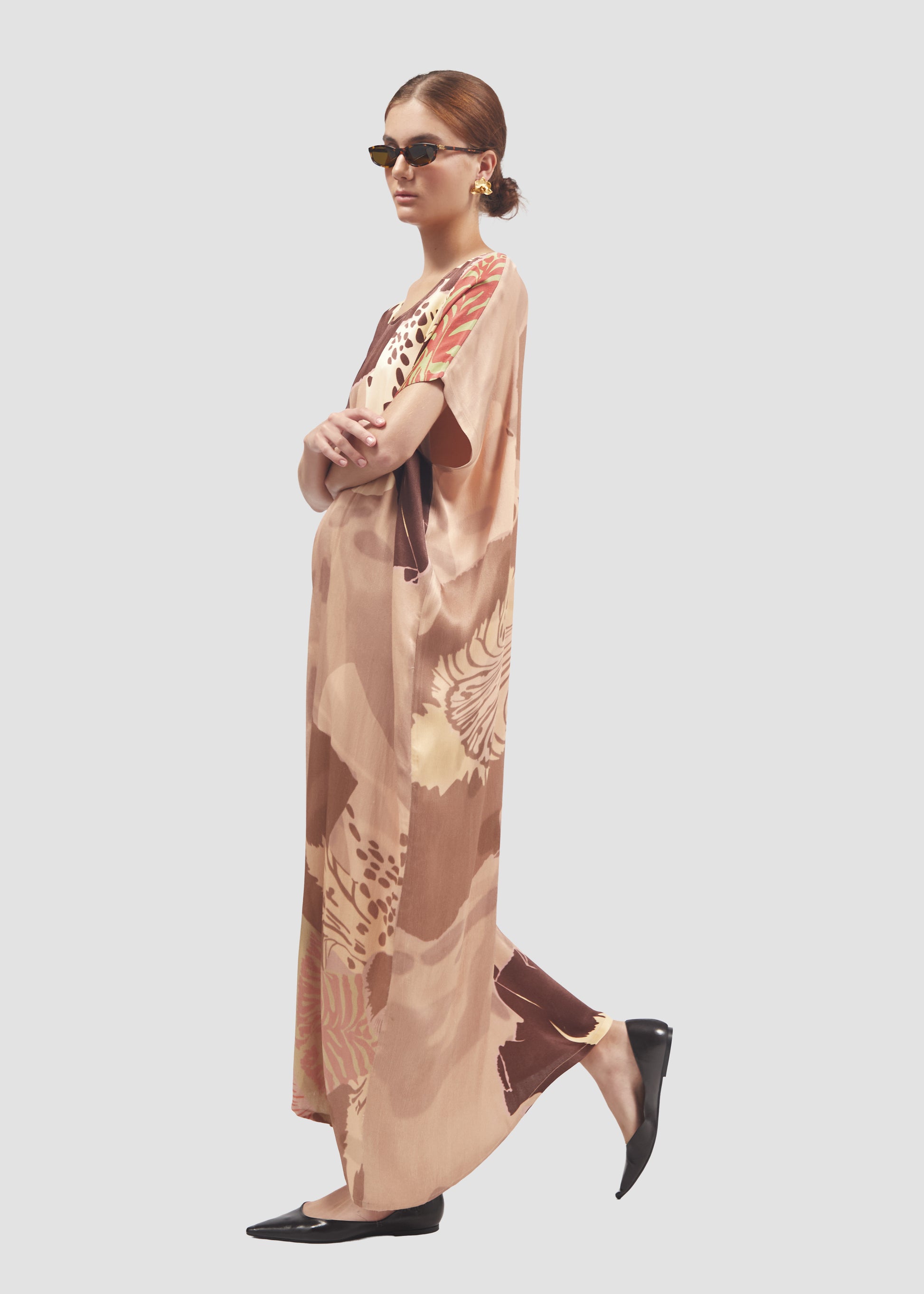 Dowiana | Orange Fiber Kaftan