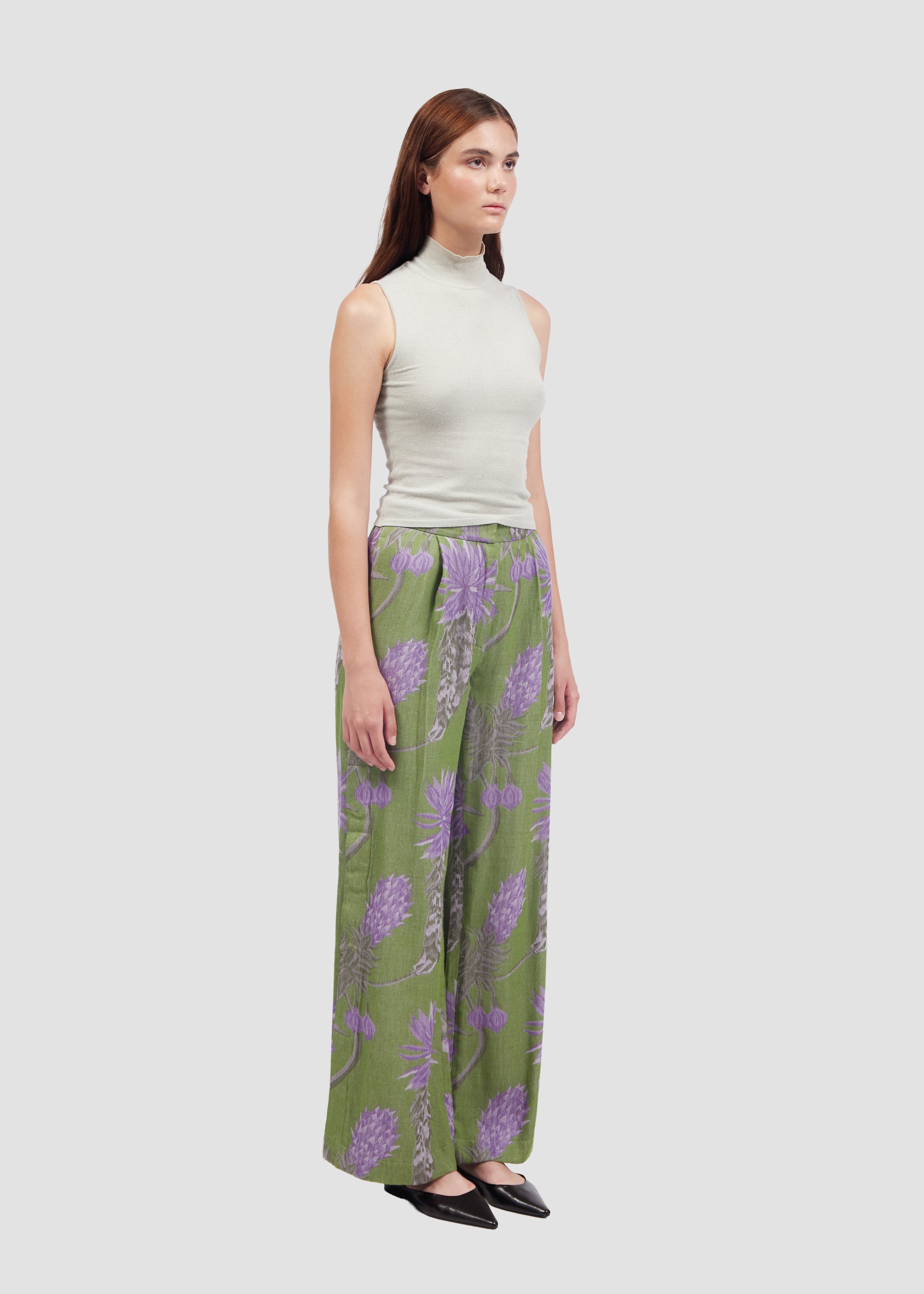 Frailejón | Wool & Cashmere Trousers