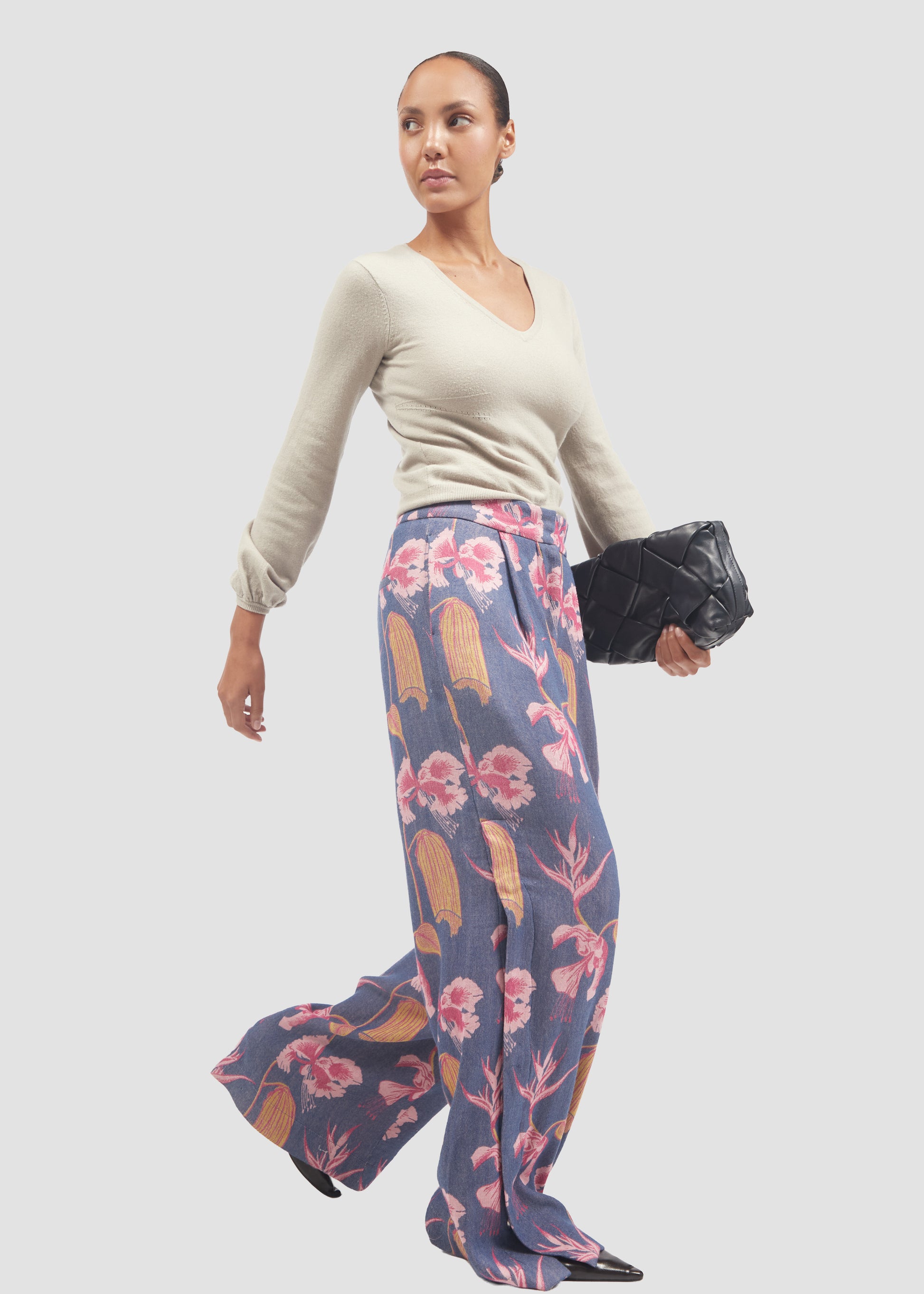 Heliconia | Wool & Cashmere Trousers