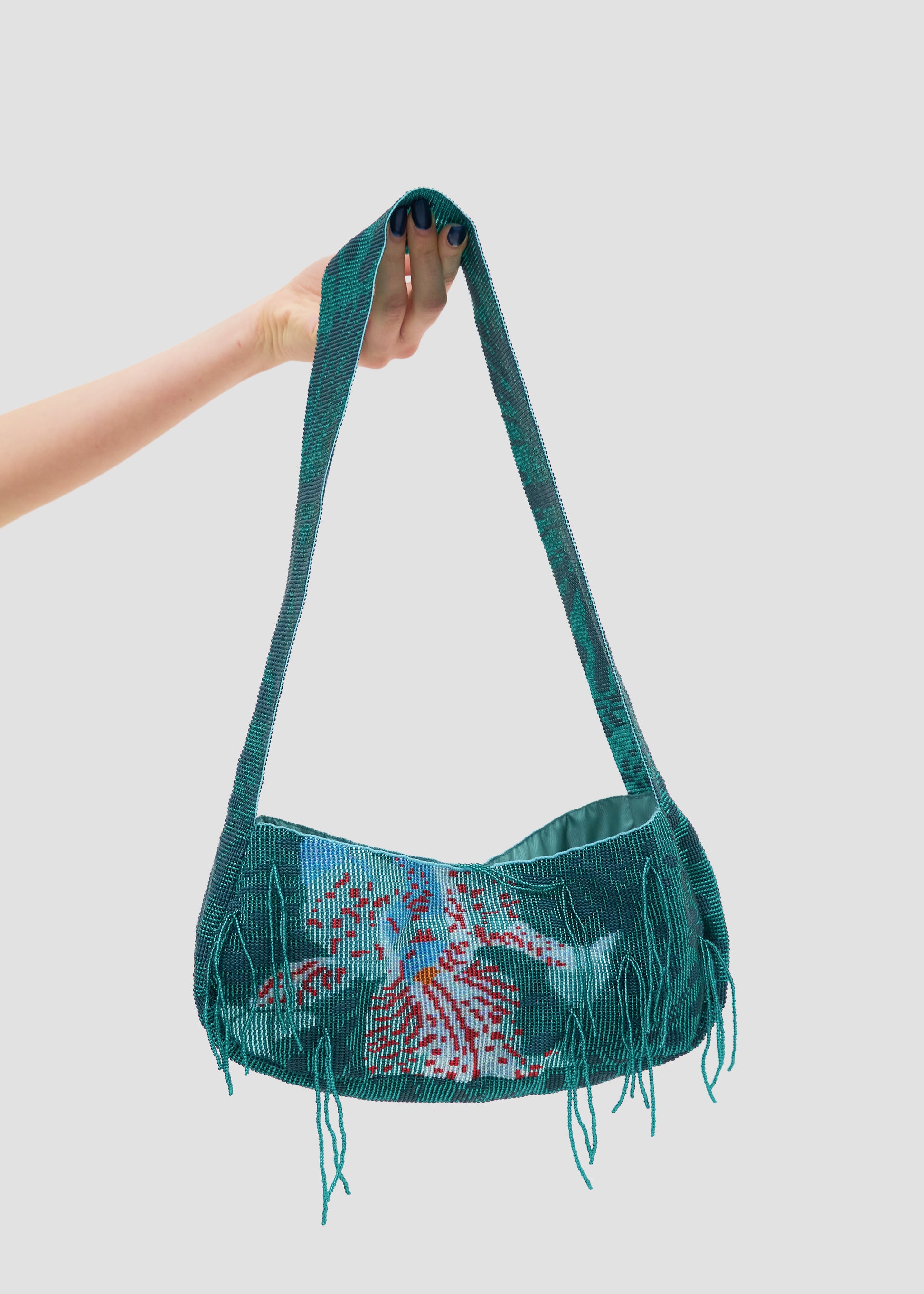 Flava | Crystal Beads Handbag