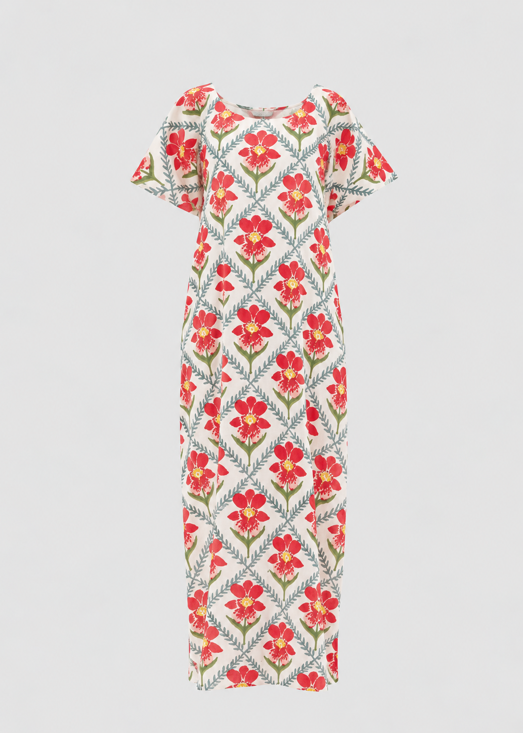 Mendelii | Block Print Kaftan
