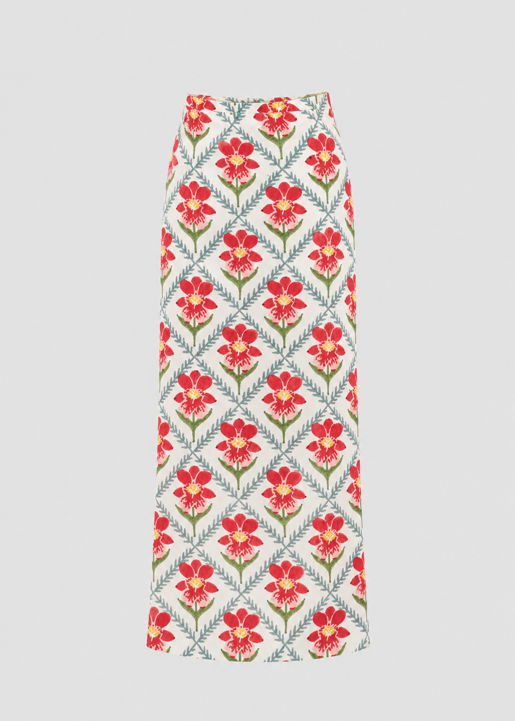 Mendelii | Block Print Maxi Skirt