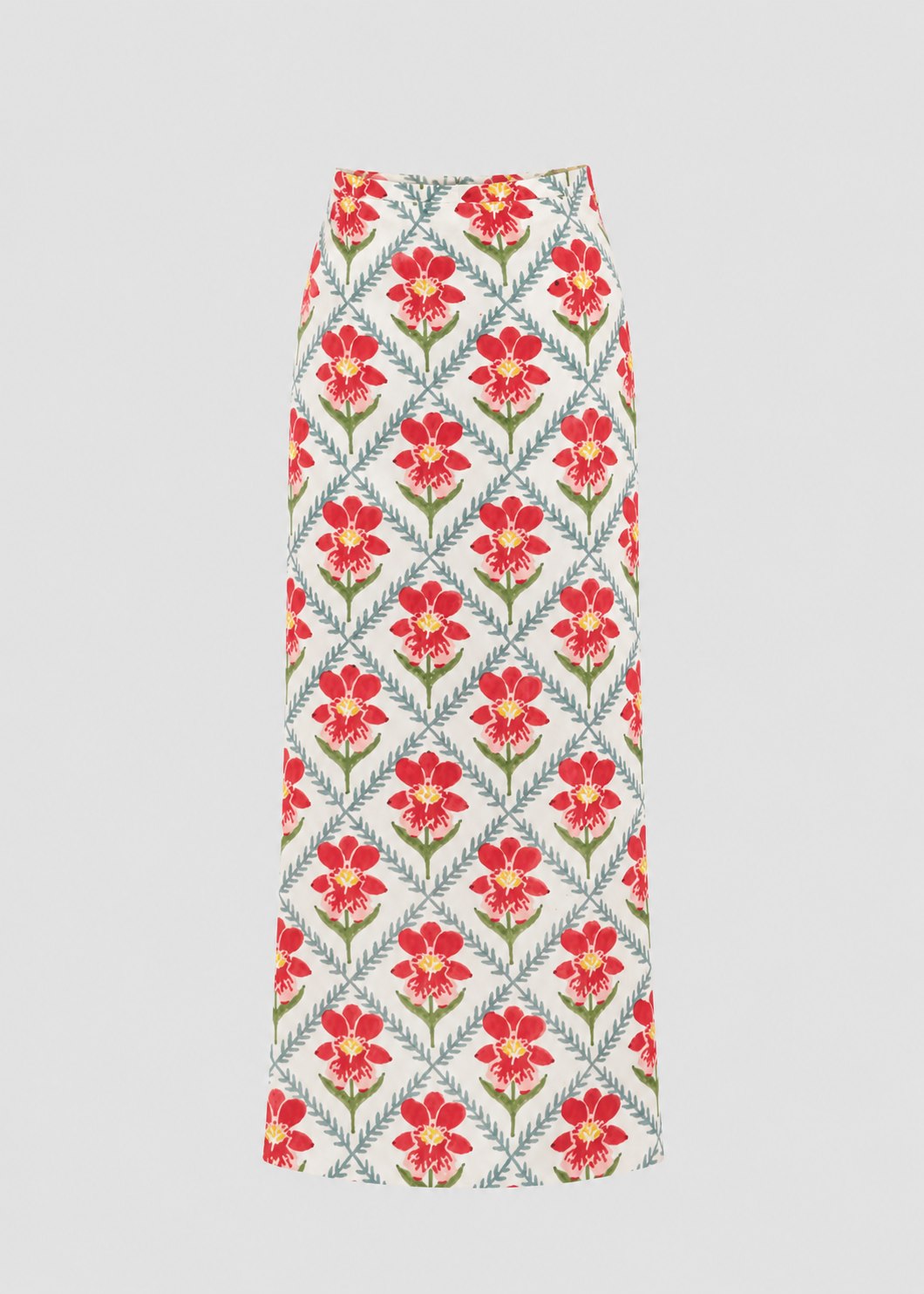 Mendelii | Block Print Maxi Skirt