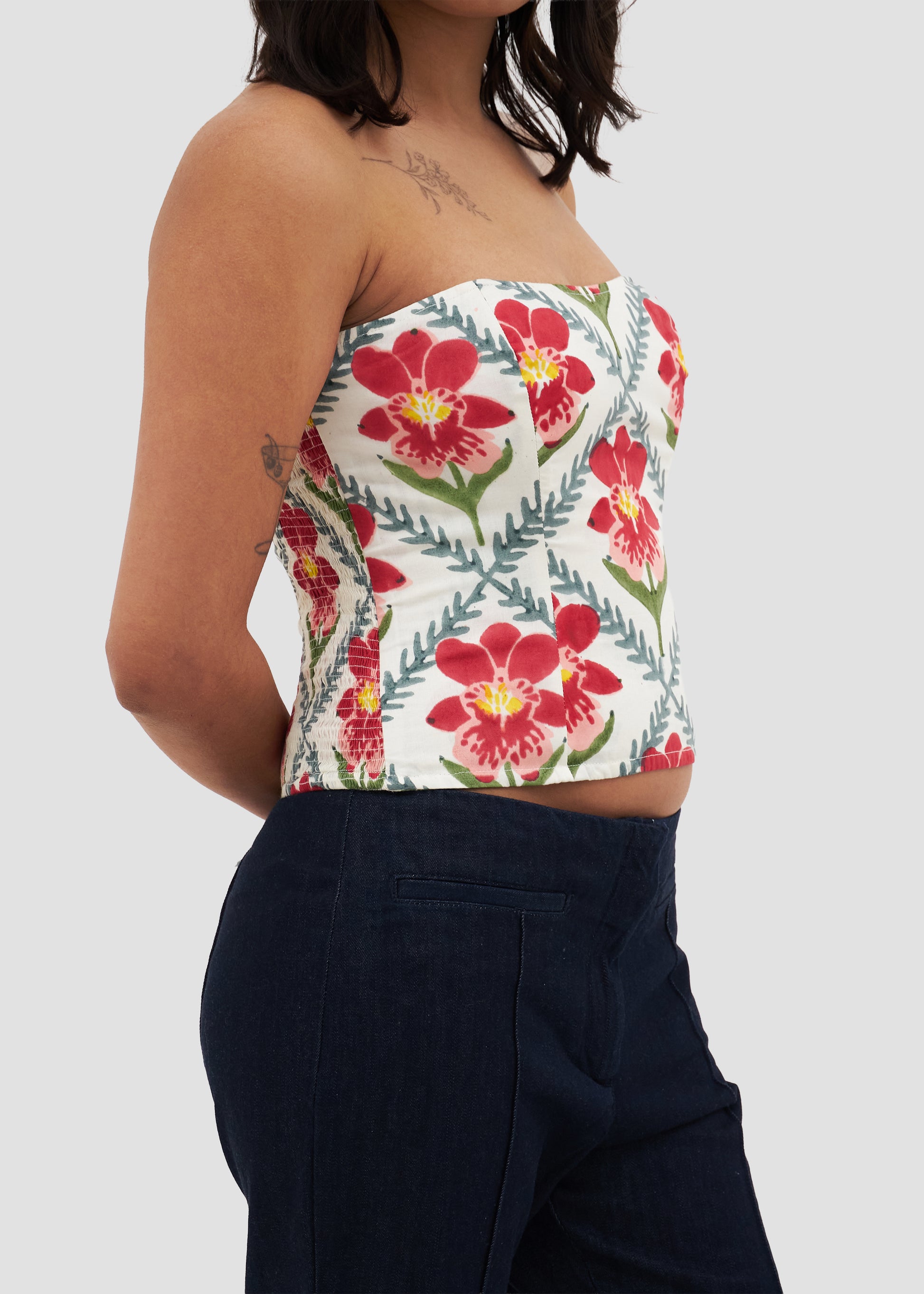 Mendelii | Block Print Top