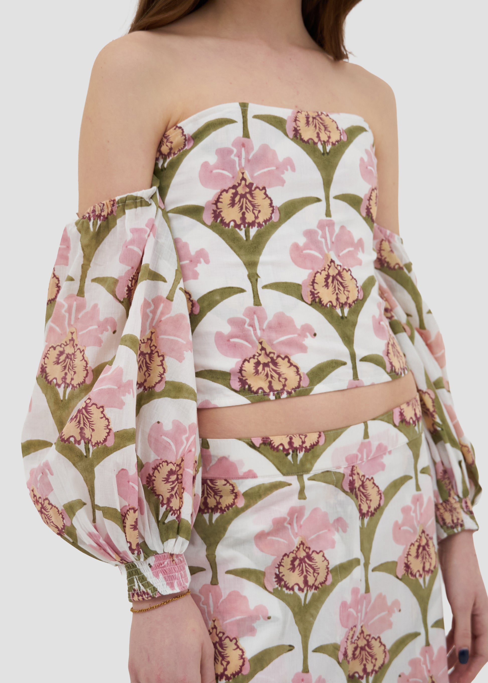 Vexillaria | Block Print Top