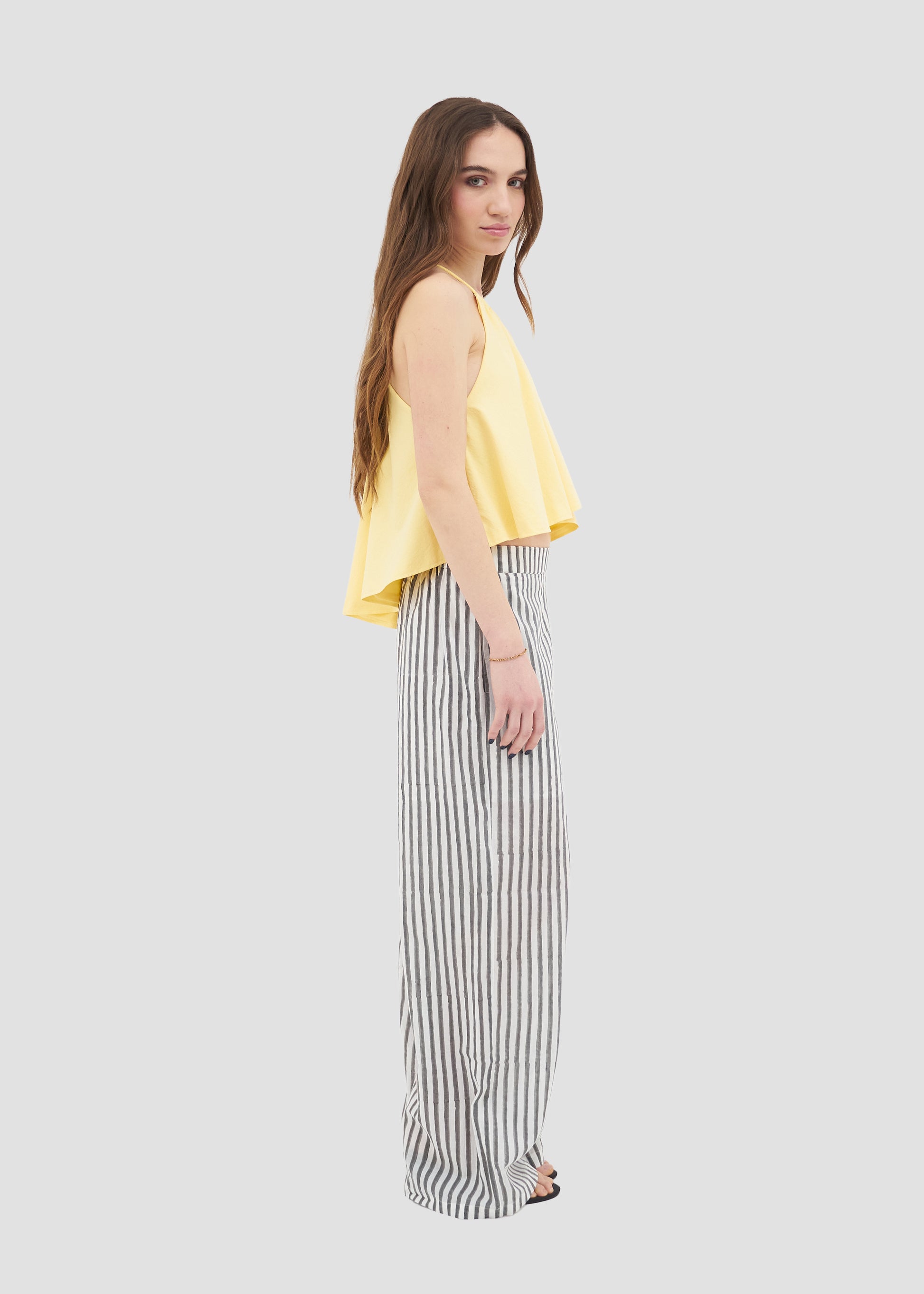 Heliconia | Block Print Trousers