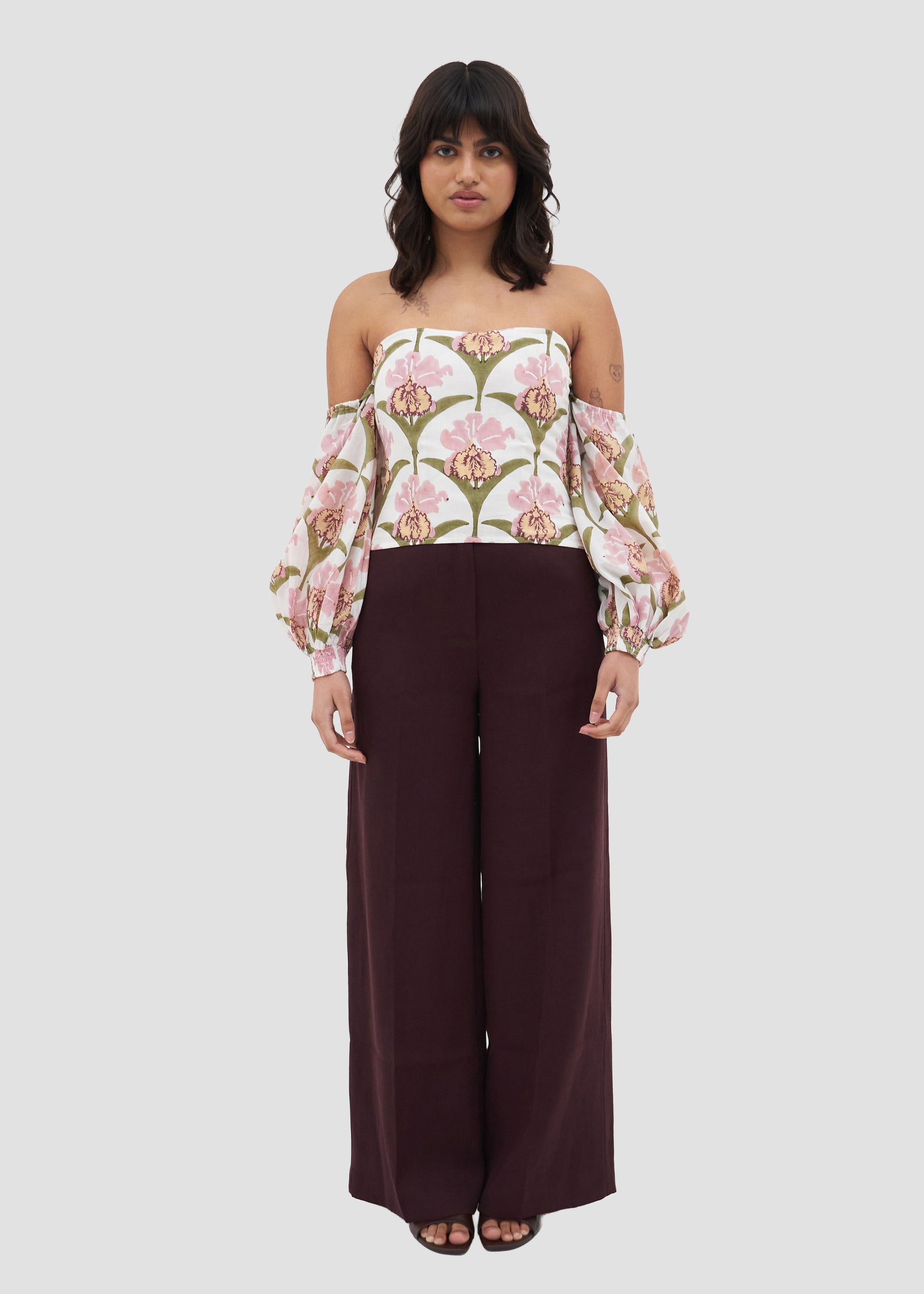 Vexillaria | Block Print Top