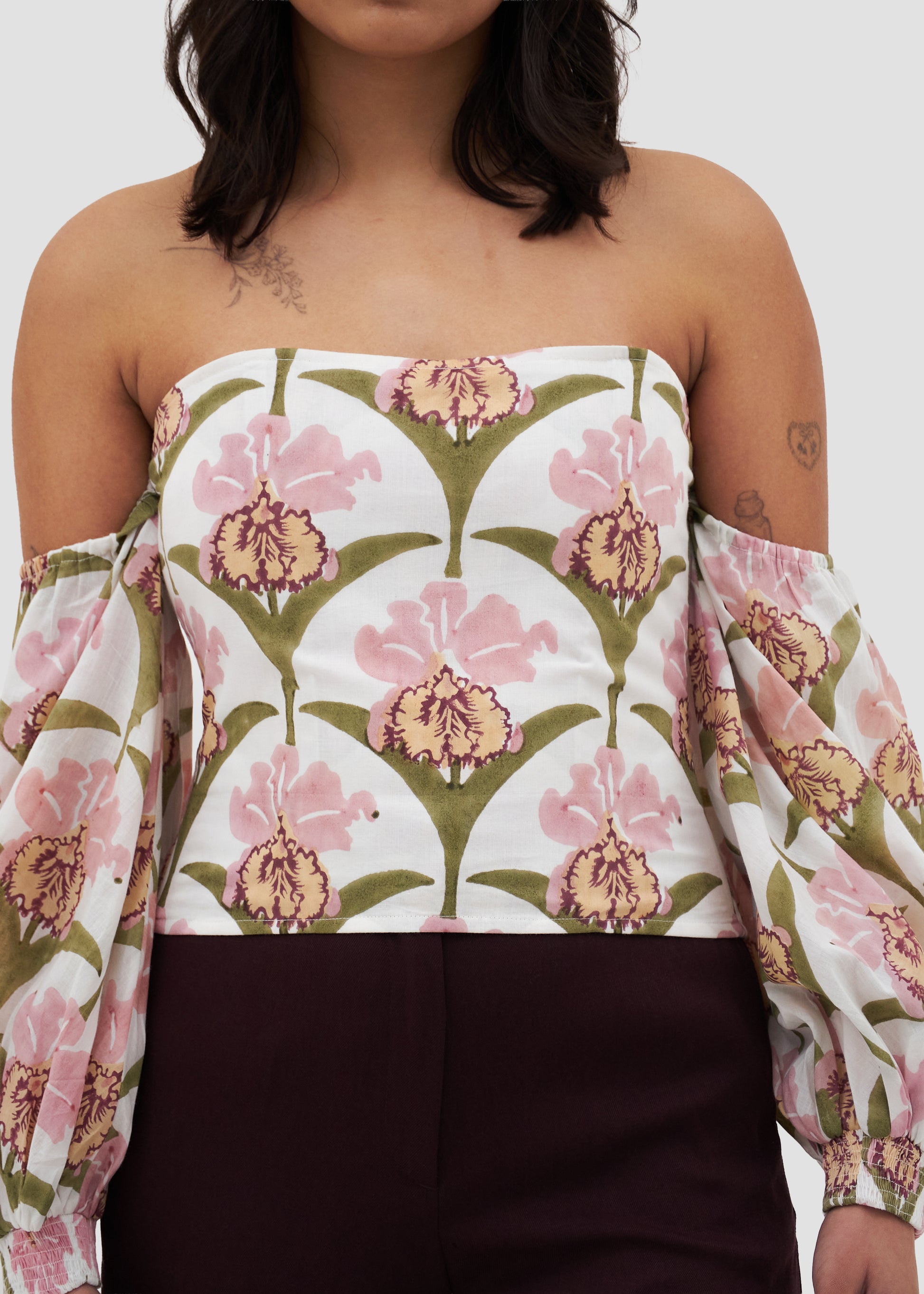 Vexillaria | Block Print Top