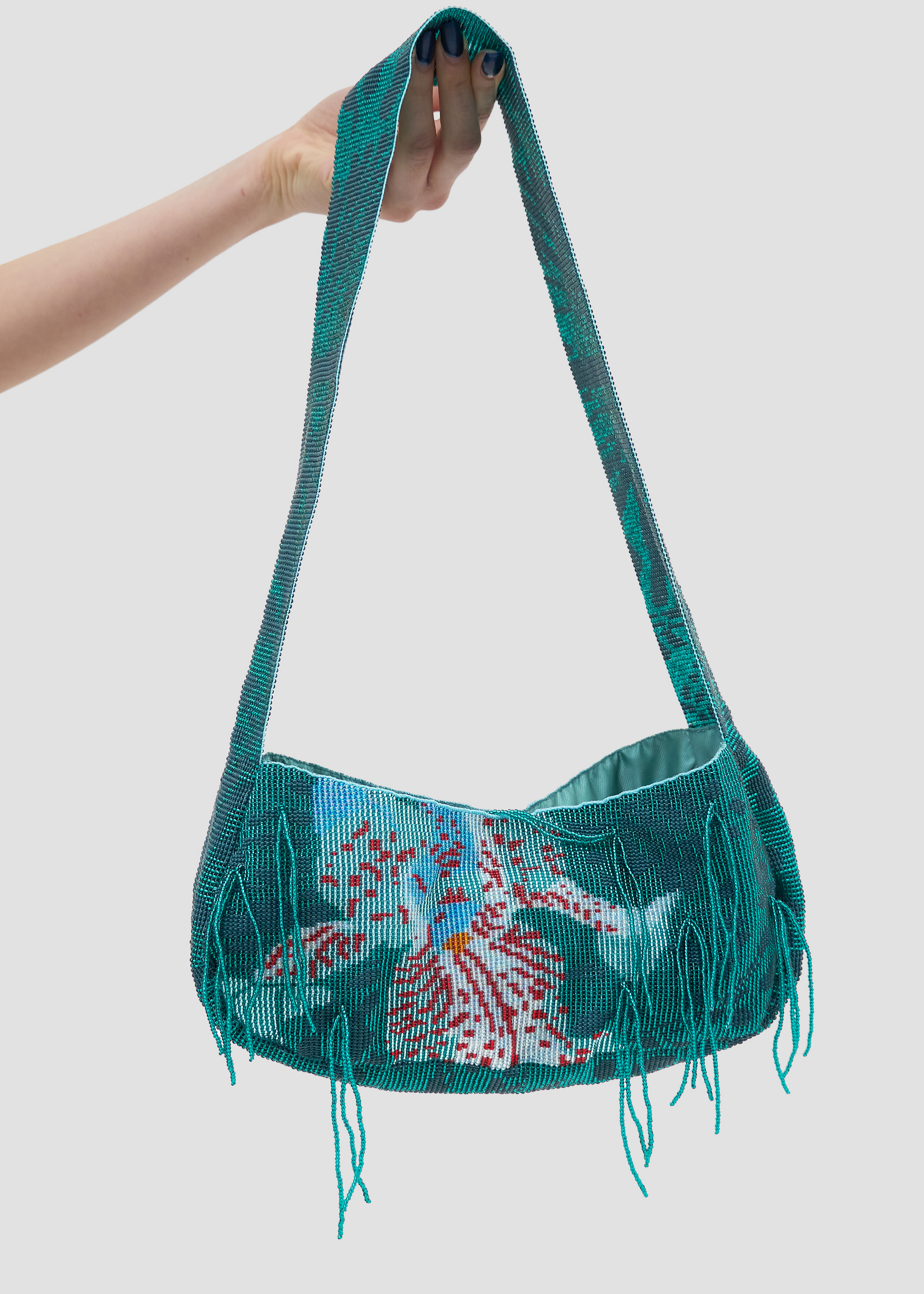 Flava | Crystal Beads Handbag