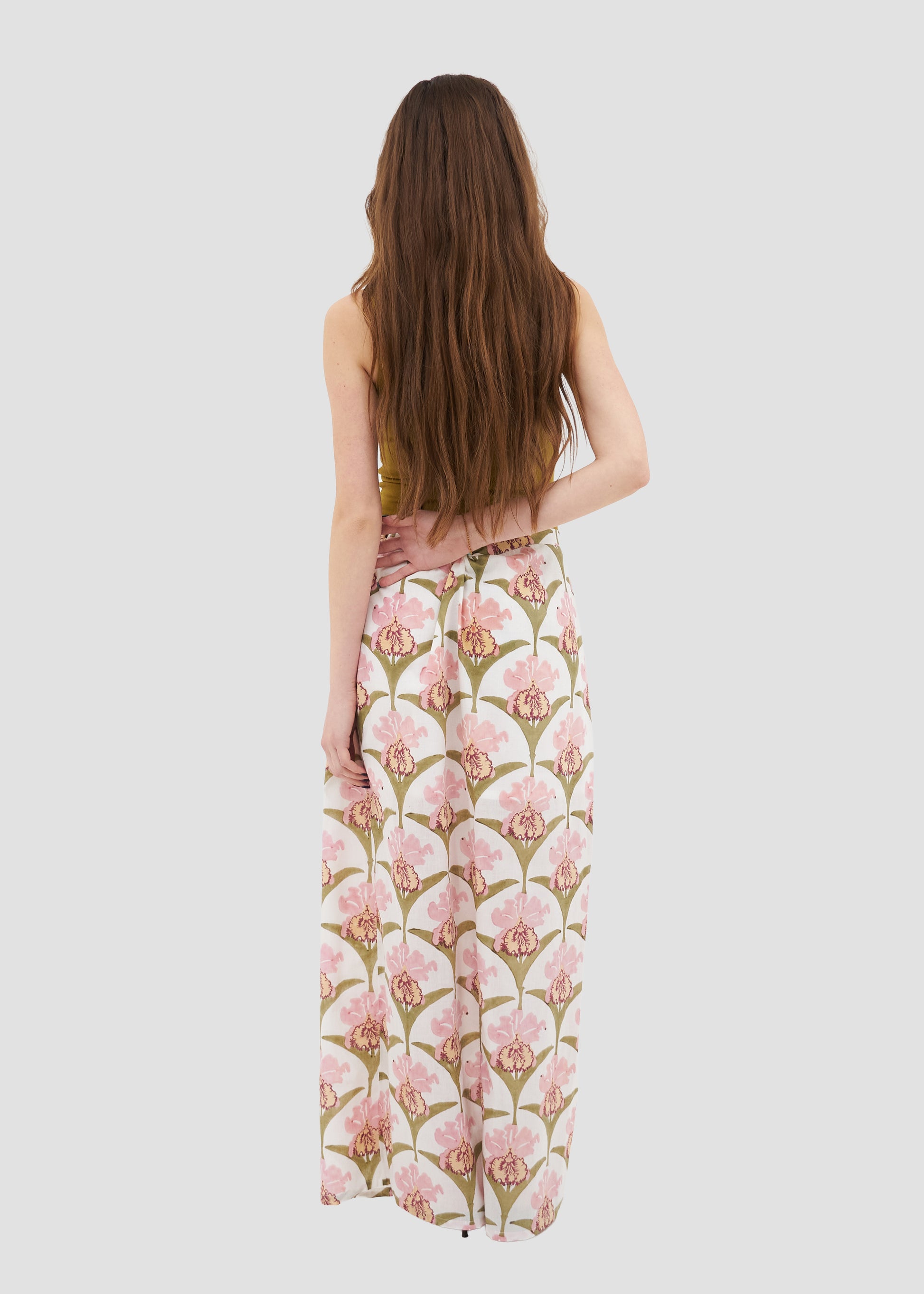 Vexillaria | Block Print Maxi Skirt
