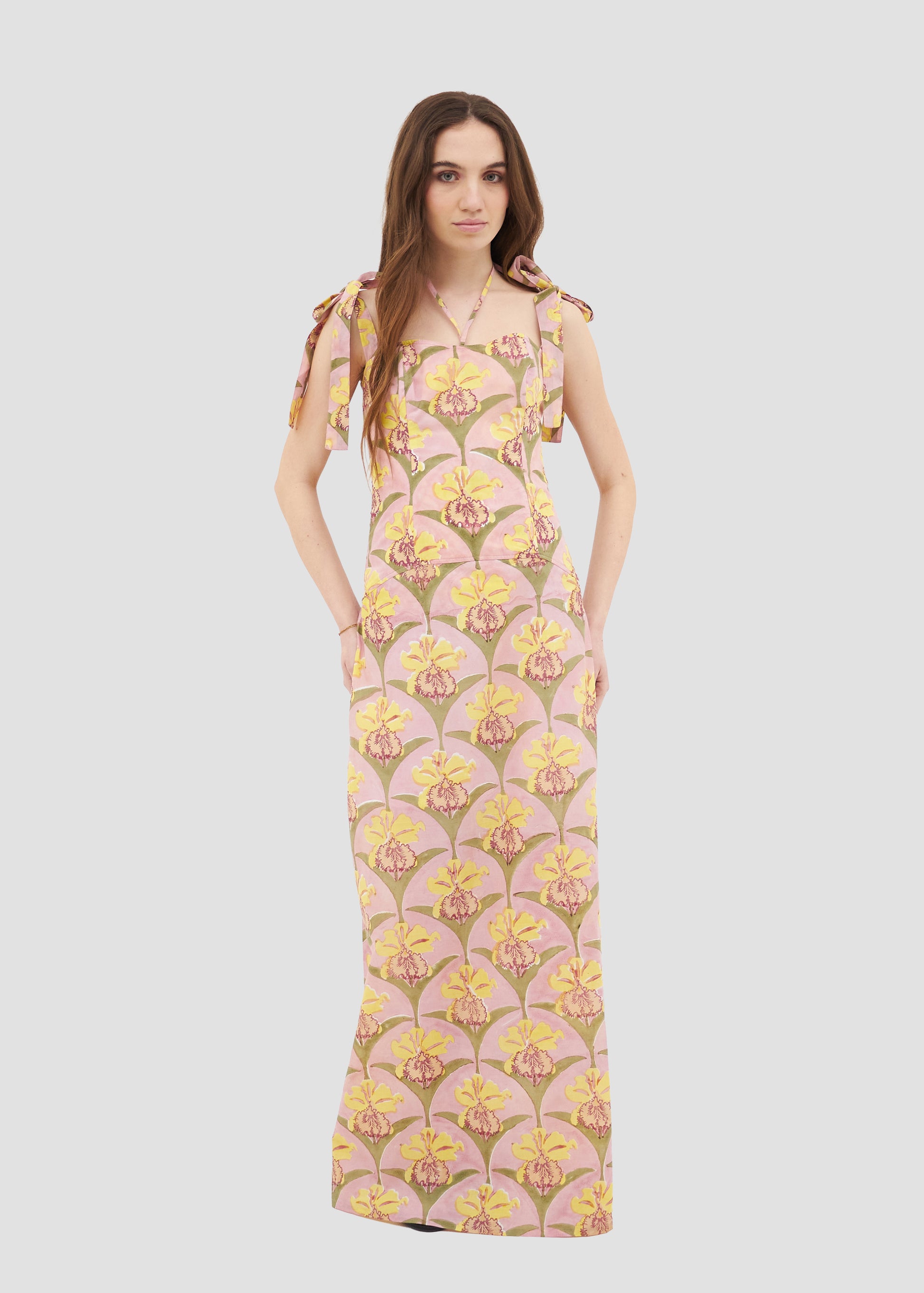 Trianae | Block Print Maxi Dress