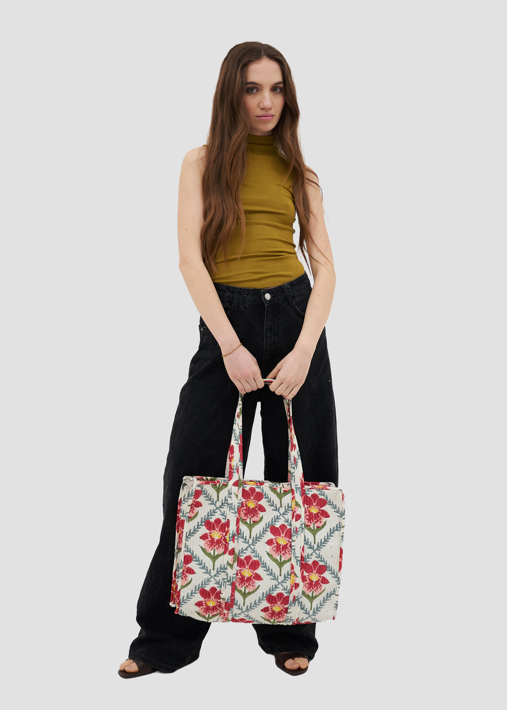 Mendelii | Block Print Tote Bag