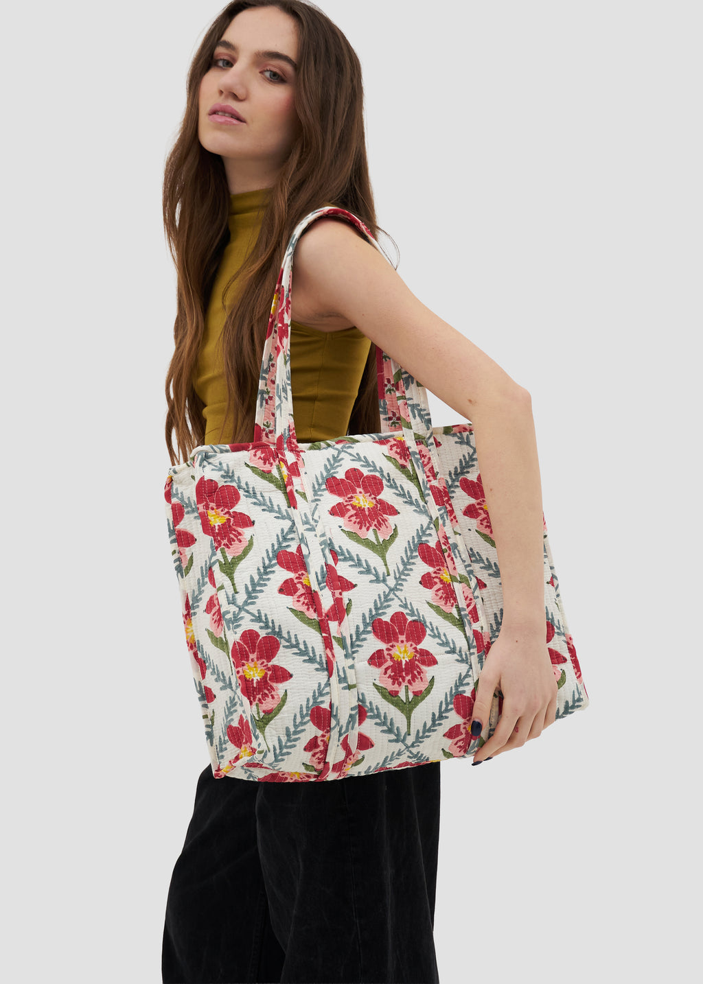 Mendelii | Block Print Tote Bag