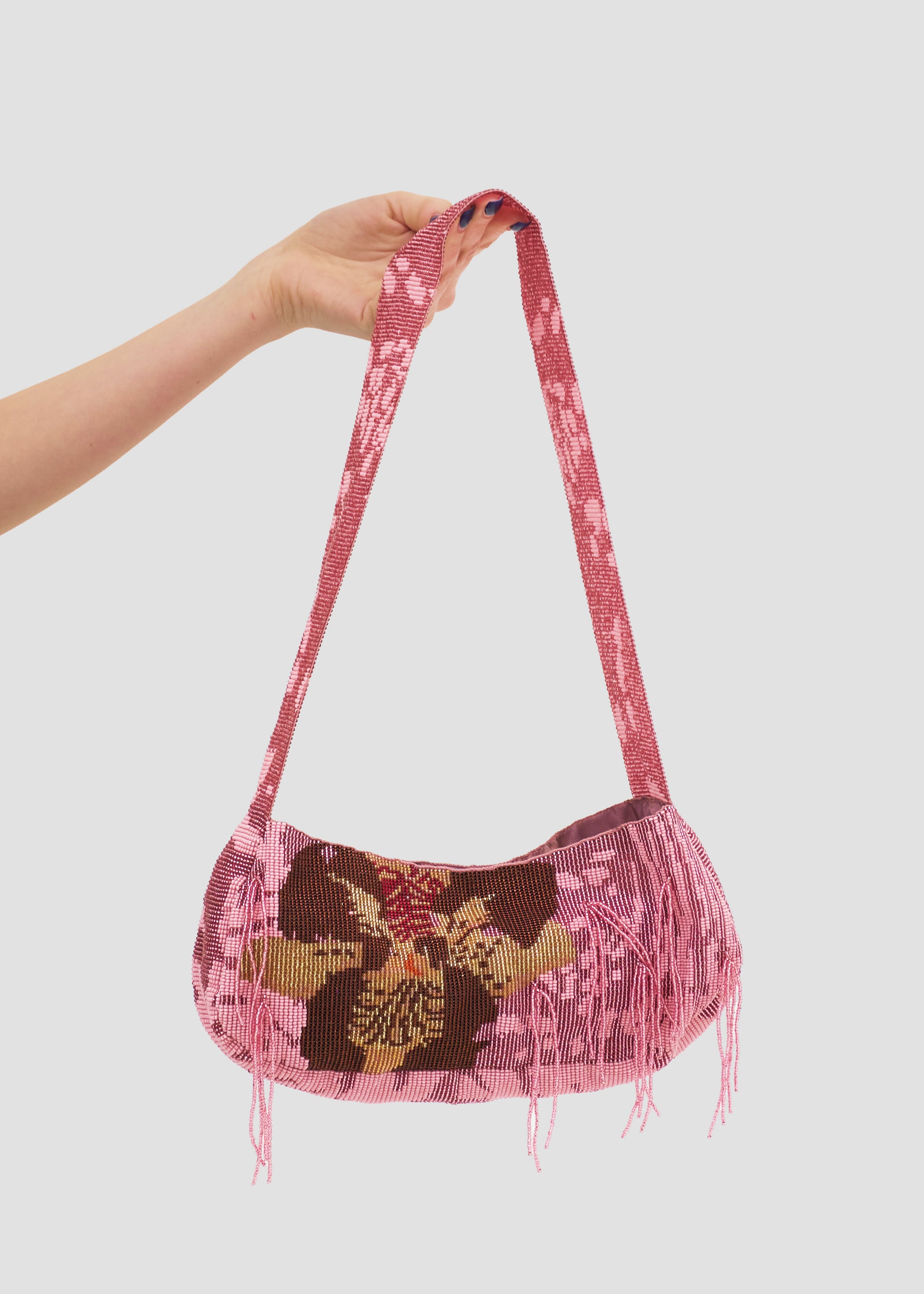 Nodosa | Crystal Beads Handbag